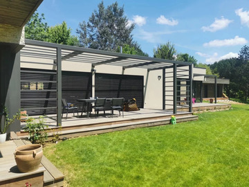 Pergola métal sur mesure à Toulouse