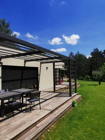Pergola métal sur mesure à Toulouse