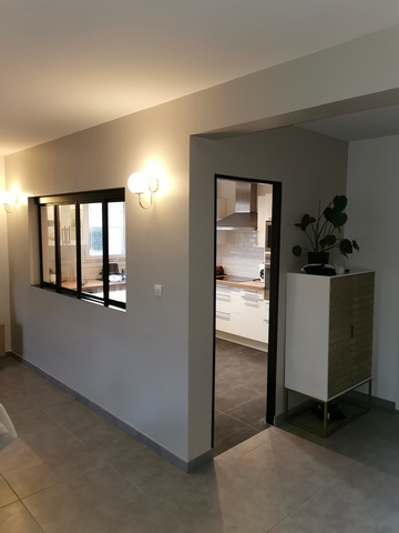 Verrière intérieure métal à Toulouse